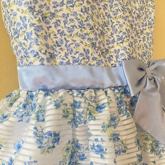 JONA MICHELLE Blue and White Floral Dress - Picture 3 of 6